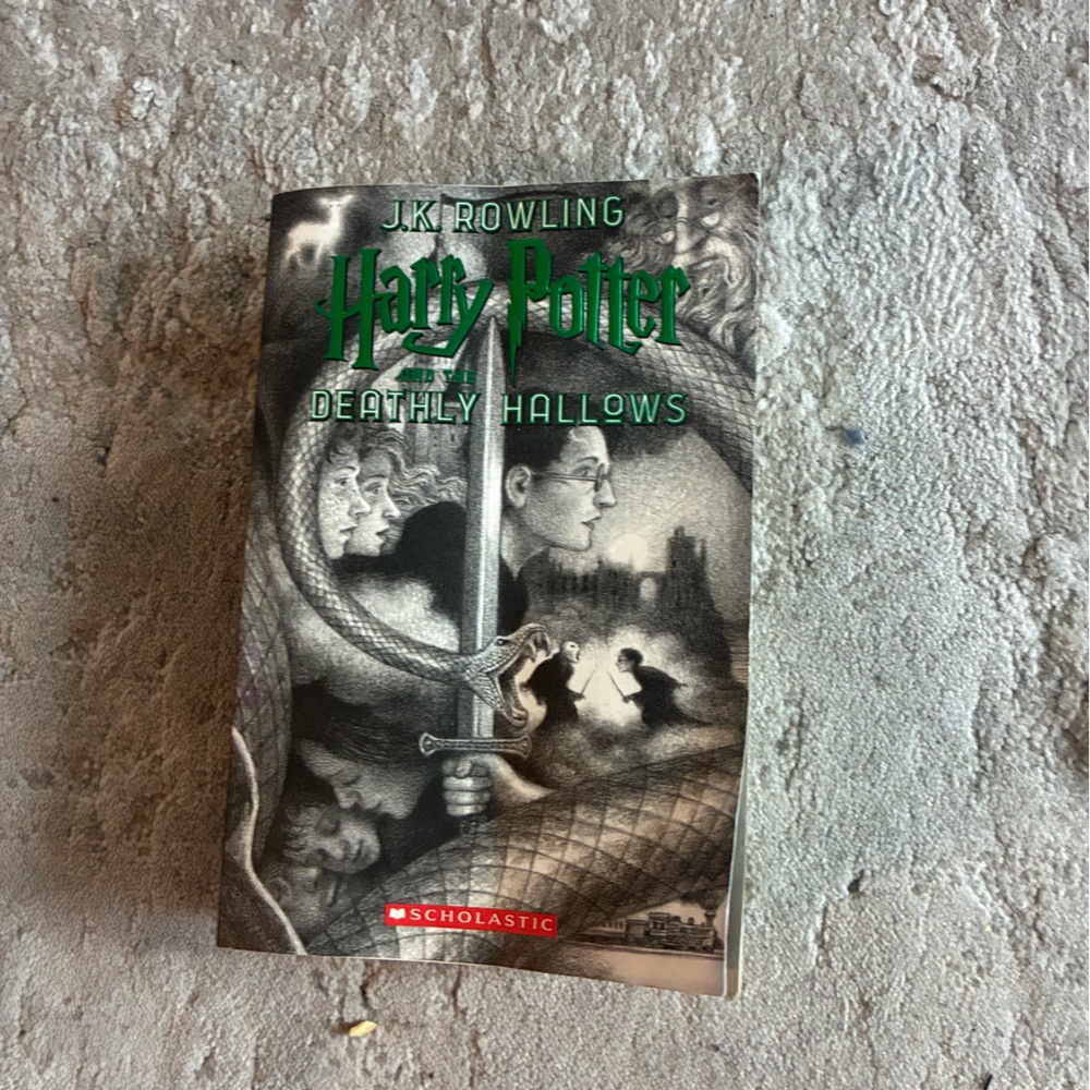 Scholastic Black and Green Fantasy Novel